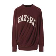 Bordeaux Hazard Print Sweater