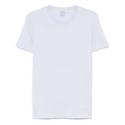 Broderet Slim Fit Bomuld T-shirt