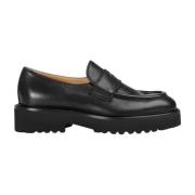 Damesko i læder Penny loafers | sort