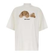 Bear Loose Tee Hvid T-shirt