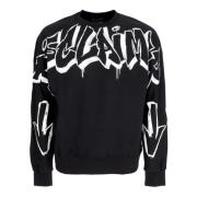 Logo Crewneck Sweatshirt Sort/Hvid