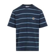 Aiken Stripe Lomme T-shirt