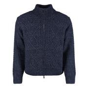 Hyggelig Cable-Knit Turtleneck Sweater