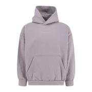 Logo Print Cotton Hooded Sweatshirt