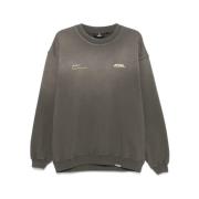 Club Sweater Olive Loose Fit