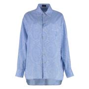 Paisley Bomuld Overshirt