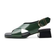 Colette Læder Sandal - ALGAE