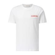 Logo Patch T-Shirt Klassisk Komfort Stil