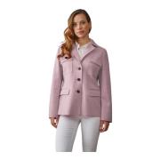 Elegant Feminin Blazer Jakke Rose