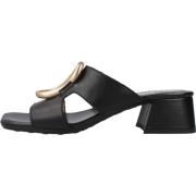 Stilfulde hælede mules sandal