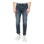 Blå Slim Fit Jeans