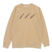 Blød Letvægts Crewneck Sweatshirt Halo Blush