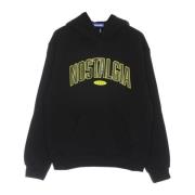 Sort College Hoodie Langærmet Sweatshirt