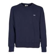 Ribstrikket Crewneck Sweater