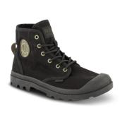 Sort Canvas Vegan Hi-Top Støvle