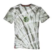 Tie Dye Tee - Mørk Oliven