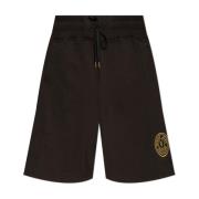 Shorts med broderet logo