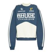 Sweatshirt med logo