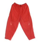 Quiltet Fleece Tracksuit Bukser Hummer/Rød