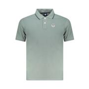 Grøn Bomuld Polo Skjorte Klassisk Design