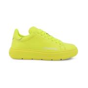 Neon Yellow Platform Sneakers