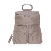 Elegant Beige Taske med Mitrix Materiale