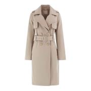 Sartoriale Jenny Beige Trench Coat