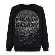 Galakse broderet sweatshirt