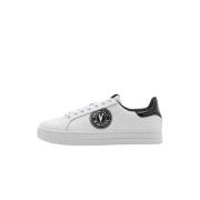 Casual Læder Sneakers - BLANCS