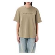 Sand Beige Logo T-shirt