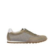 Kvinders stof og ruskind sneaker | mudder