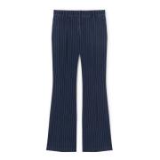 Stribet Flare Jeans