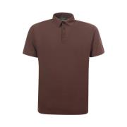 Mørkebrun Polo Shirt Icecotton Slim Fit