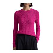 Slim Fit Rund Hals Sweater