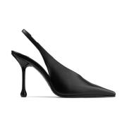 Klassiske Sorte Slingback Pumps