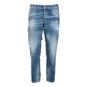 Stilfulde Mius Jeans med knaplukning