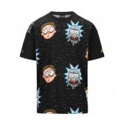 Rick og Morty Print T-shirt