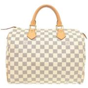 Pre-owned Canvas louis-vuitton-tasker