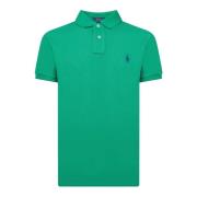 Grøn Slim Billiard Polo Skjorte