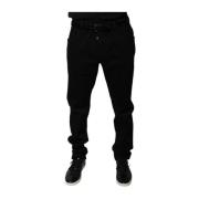 Sort Logo Skinny Denim Jeans