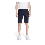 Sort Bomuld Chino Shorts