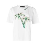 Broderet Grafisk T-shirt