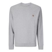 Logo Detalje Crew-Neck Sweatshirt