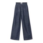 Cosy Denim Sotem Bukser Mørk Indigo