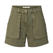 Dyb Grøn Canvas Shorts & Knickers