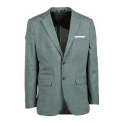 Slim Fit Linned Blazer