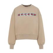 Neutral Sweatshirt Stilfuld Lagdeling