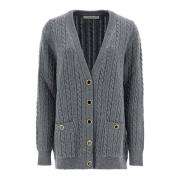 Oversize Uld Cardigan