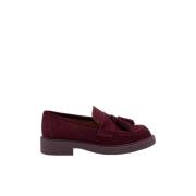 Suede Loafers med Tassels