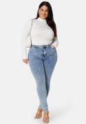 Happy Holly Amy Push Up Jeans Light denim 50R